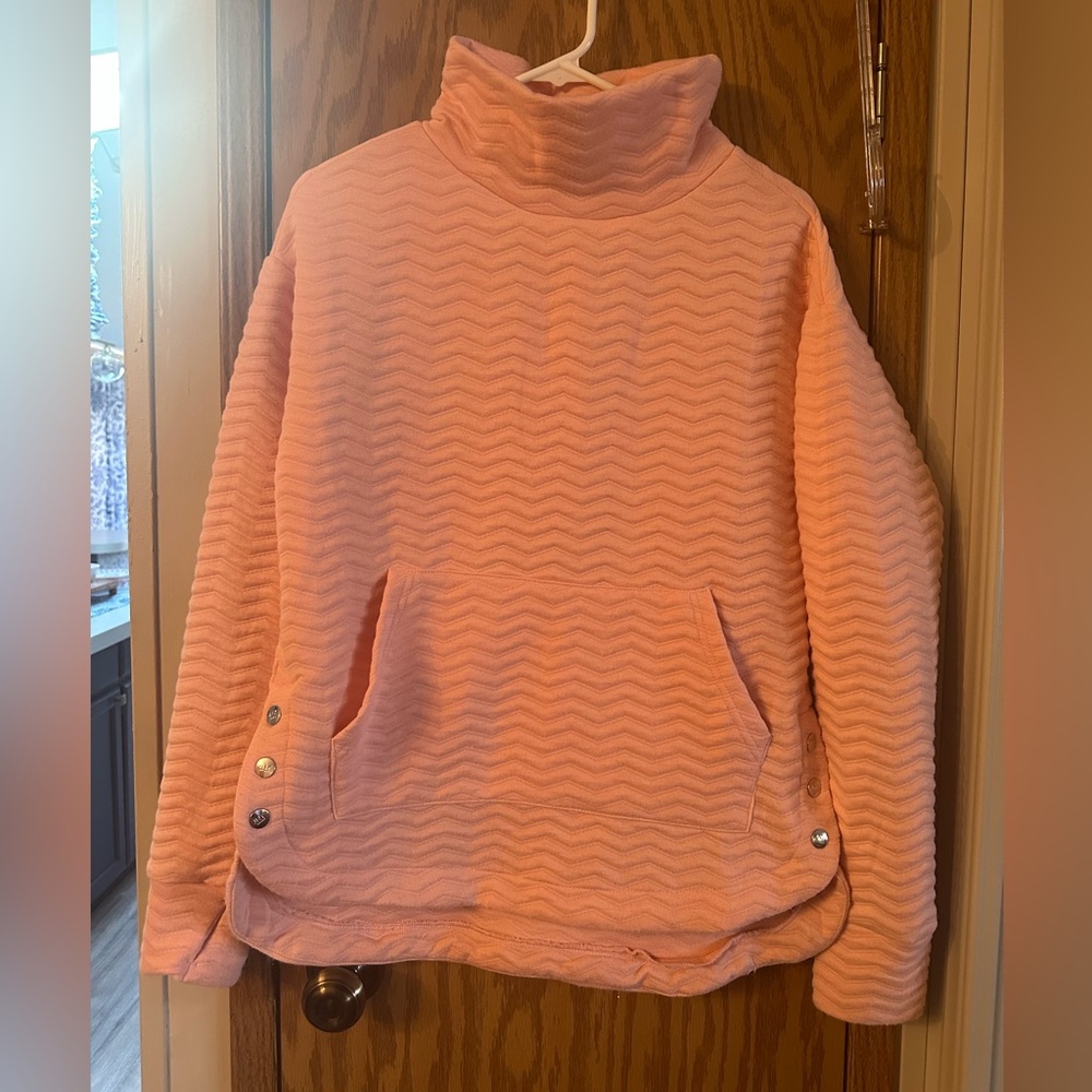 Jones New York Sport Cowl Neck Sweatshirt